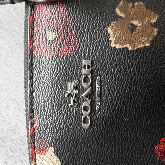 Coach Mini Christine Floral Carryall Purse - Picture 2 of 13